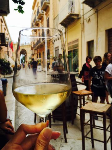 Sicily wine and typical products