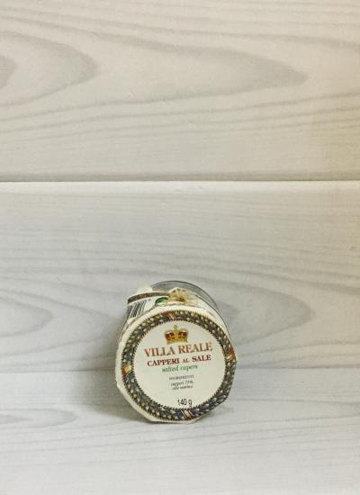 Salted Capers (140 gr.) - Villa Reale front