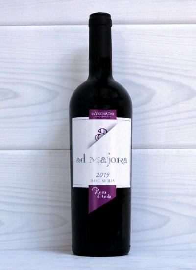 Ad Majora - La Vecchia Tine - Nero d'avola DOC front